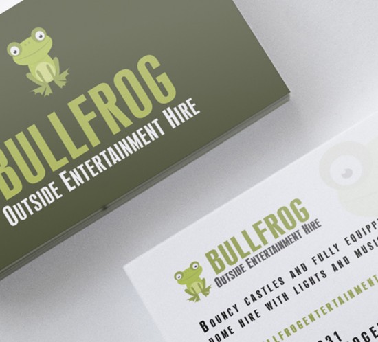 Bullfrog Business Cards