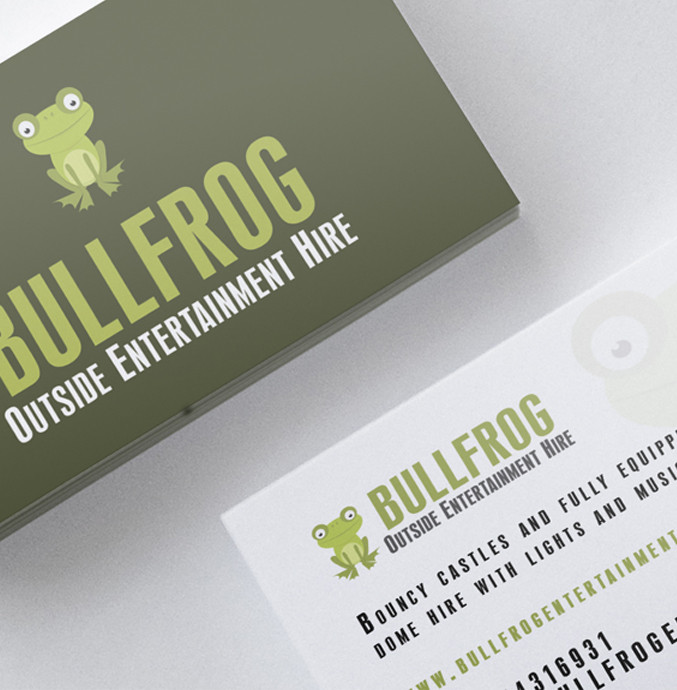 Bullfrog Business Cards