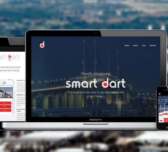 SmartDart Website Design