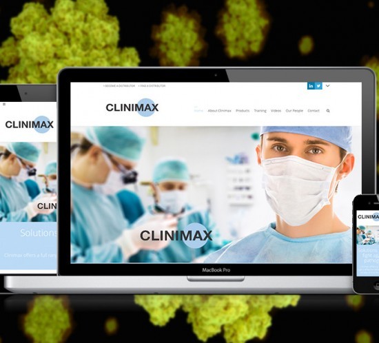 Clinimax Website Design
