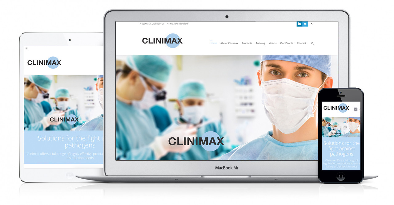 Clinimax Website Design