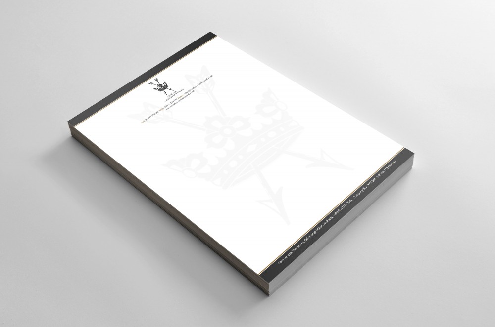 Letterhead, Design and Print, Bury St Edmunds