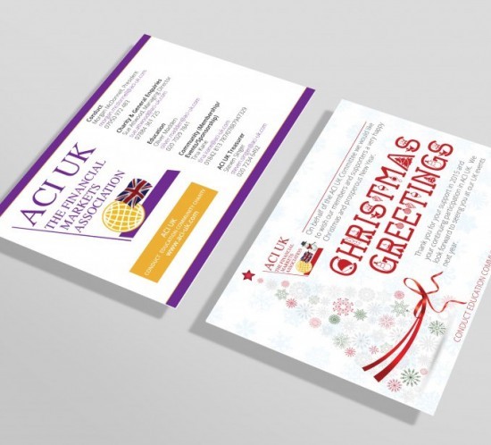 ACI UK print and branding work