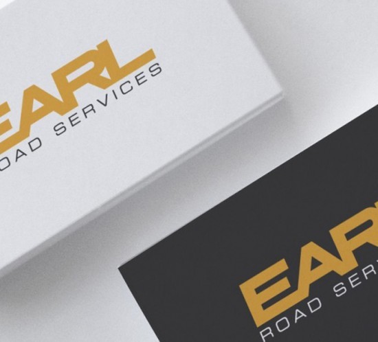 Earl Services Business Card Design